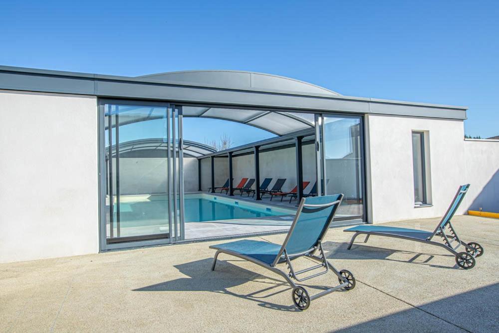 La Corvette Maison Avec Piscine/Parking/Wifi/Plages 5Kms 莱马特 外观 照片