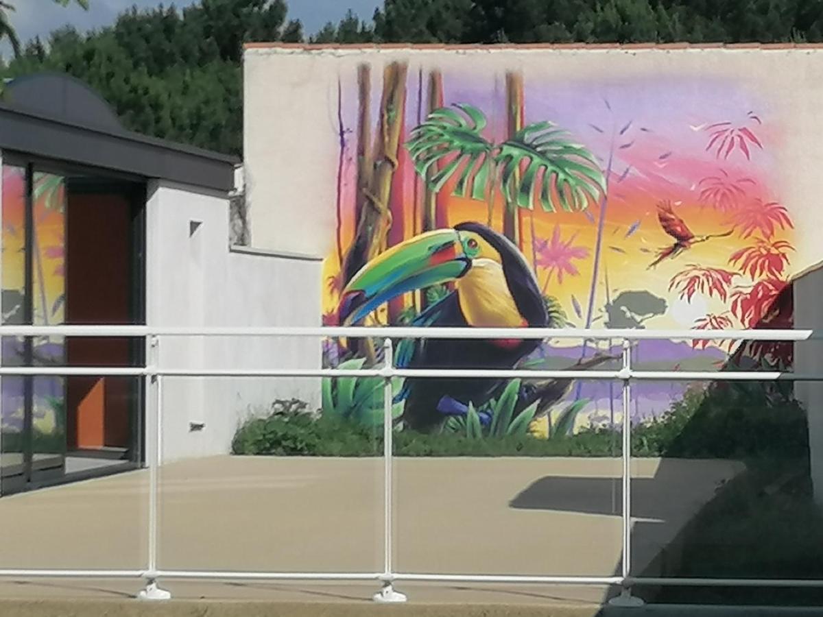 La Corvette Maison Avec Piscine/Parking/Wifi/Plages 5Kms 莱马特 外观 照片